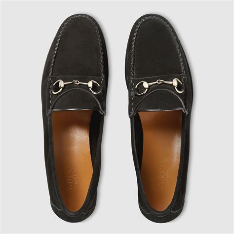 gucci loafers girls|gucci women's suede loafers.